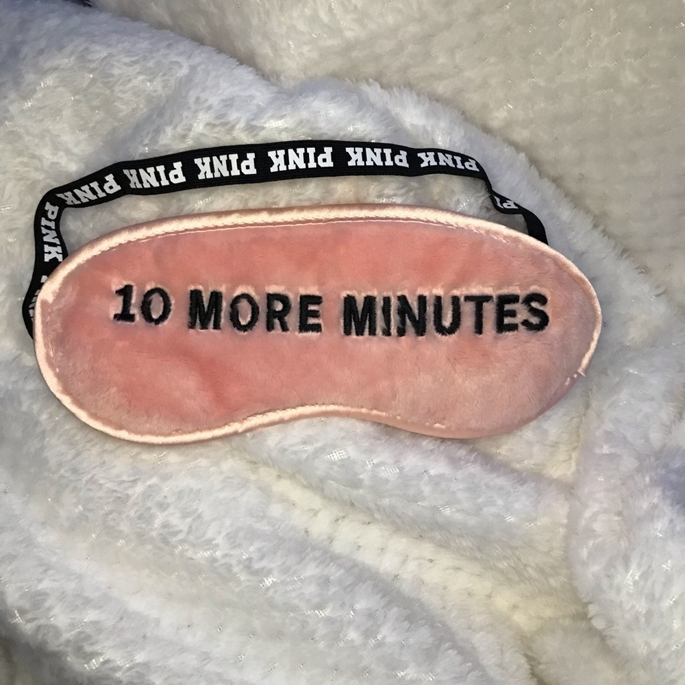 This is a sleeping mask from PINK.